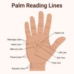 Lines of the palm
